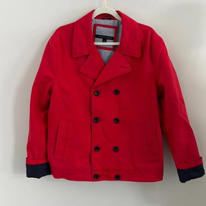 Tommy‎ Hilfiger red double breasted jacket blazer